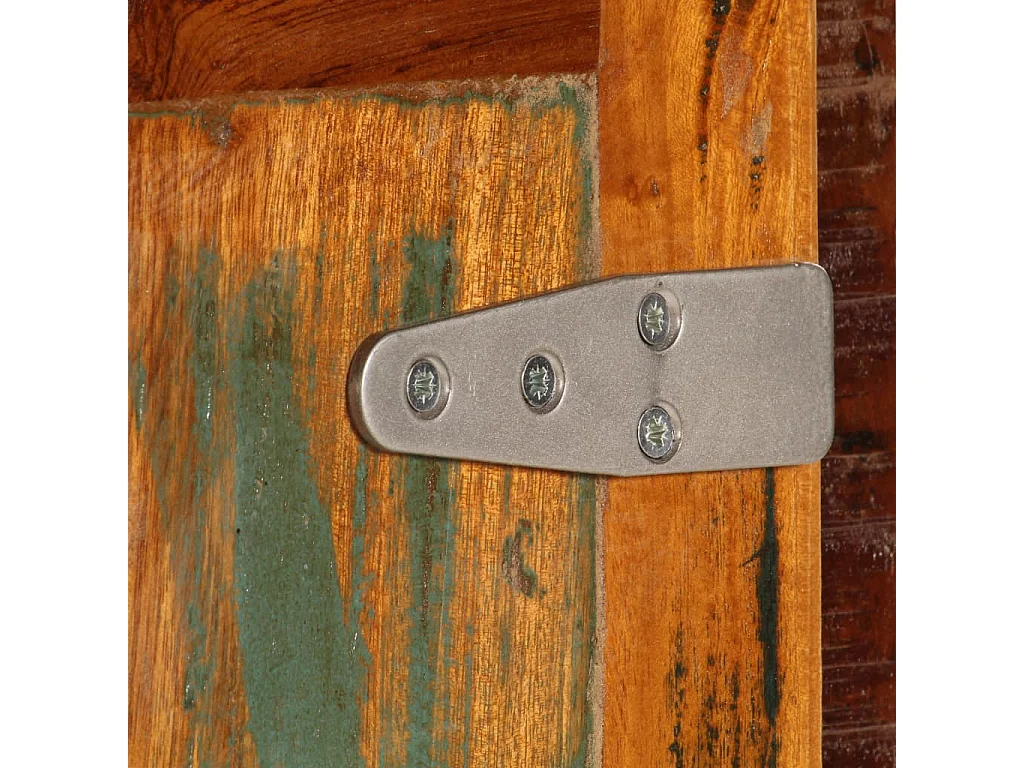 Nachttisch-Beistelltisch 50x30x50 cm Altholz Massiv SHL2488