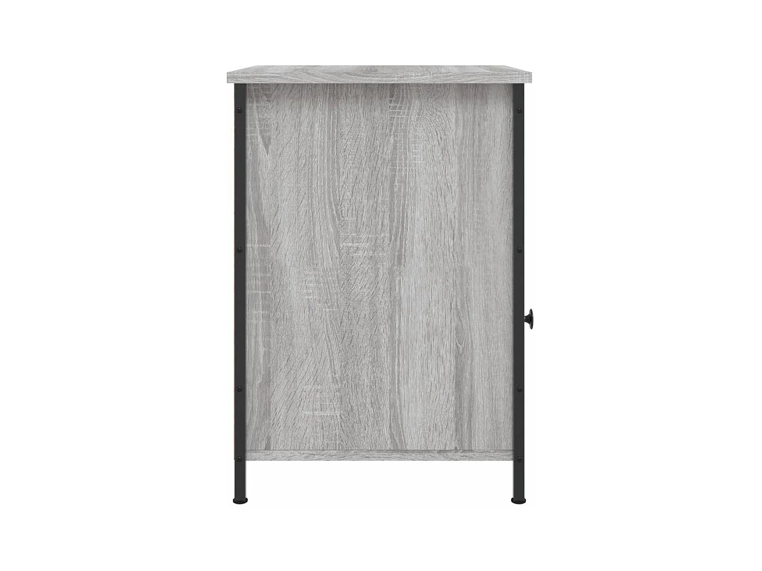 Mesitas de noche | Mesilla de noche 2 uds madera contrachapada gris 40x42x60 cm