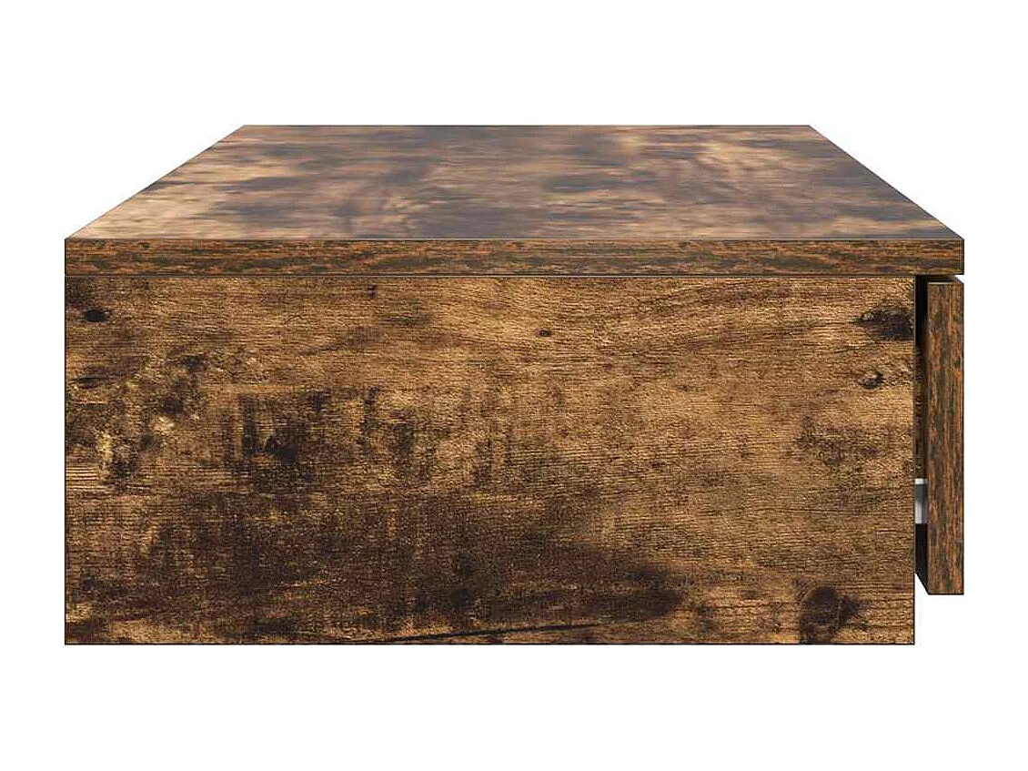 Tiroirs de lit Chêne fumé 80x36.5x16.5 cm Bois d'ingénierie