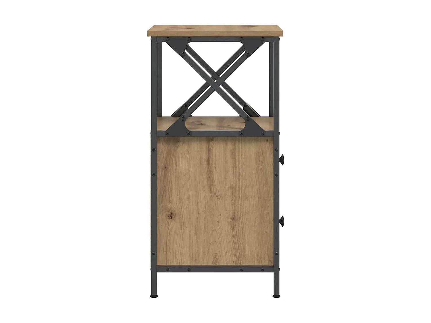 Nachttisch-Beistelltisch Artisan-Eiche 34x35,5x70 cm Holzwerkstoff SHL30219