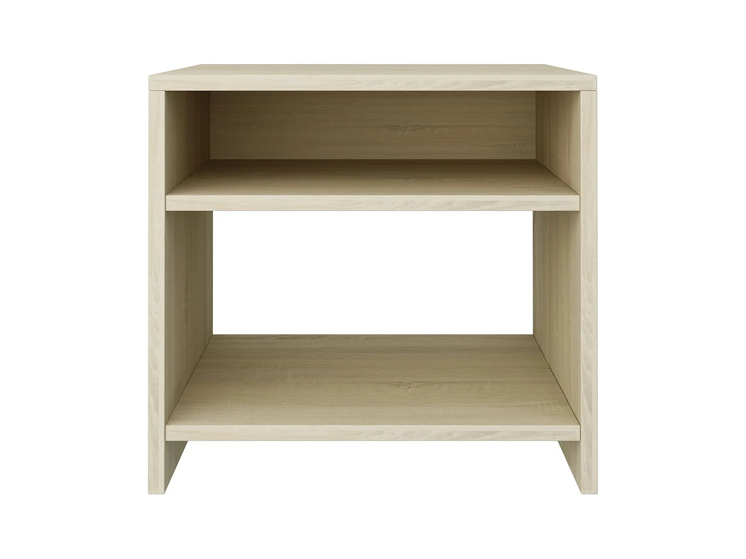 Mesita de noche | Mesilla de noche madera contrachapada roble sonoma 40x30x40 cm