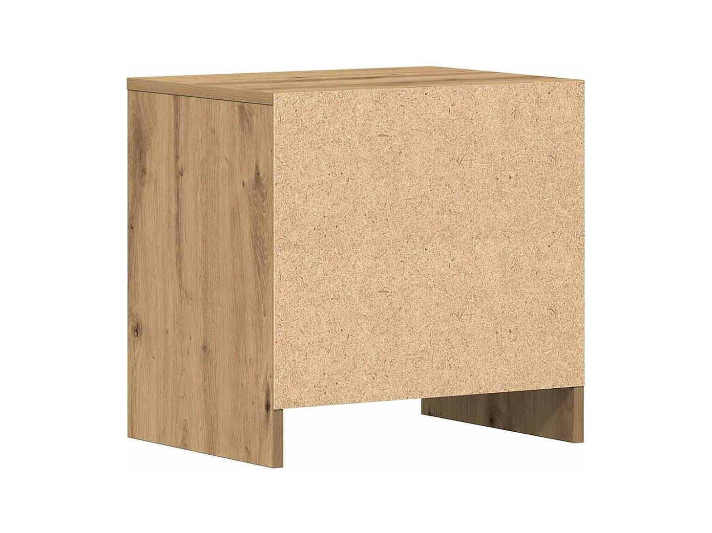 Mesita de Noche | Mesa auxiliar | Armario de Noche 2 uds. Roble artisan 45x34x44.5 cm