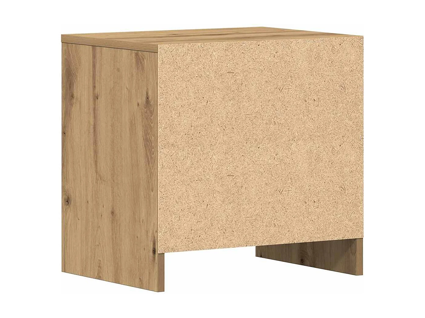Mesita de Noche | Mesa auxiliar | Armario de Noche 2 uds. Roble artisan 45x34x44.5 cm