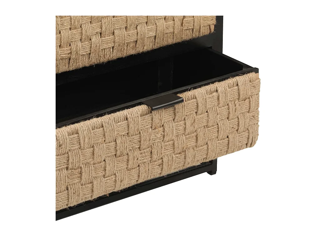 Mesita de noche | Mesilla de noche de madera maciza de mango 40x30x50 cm