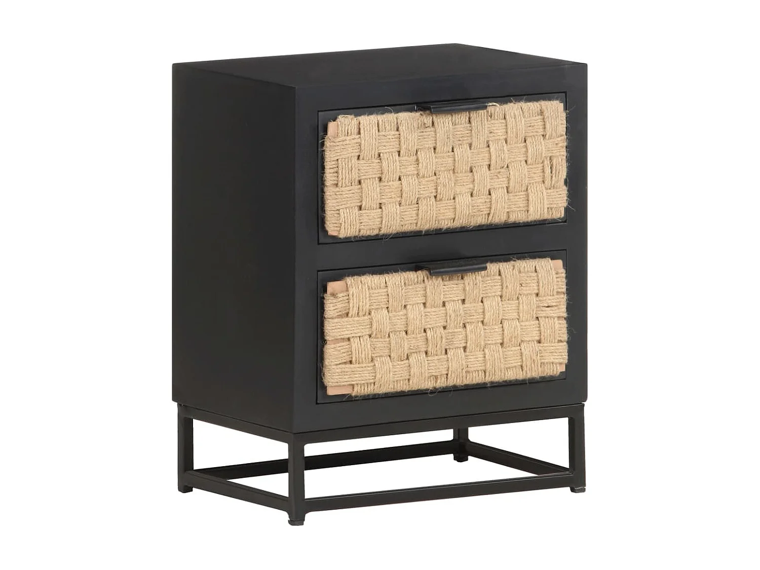 Nachttisch-Beistelltisch 40x30x50 cm Massivholz Mango SHL30455