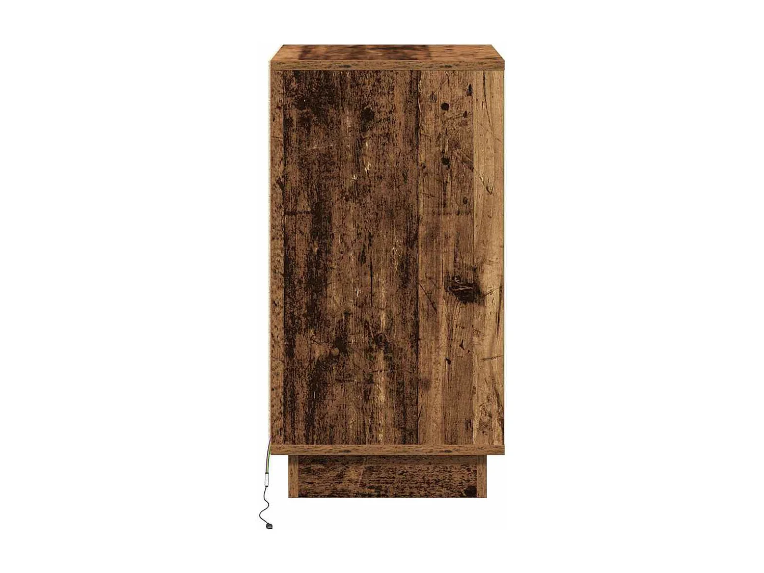 Mesita de Noche | Armario de Noche con cajón con Madera Vieja 39x34.5x65 cm