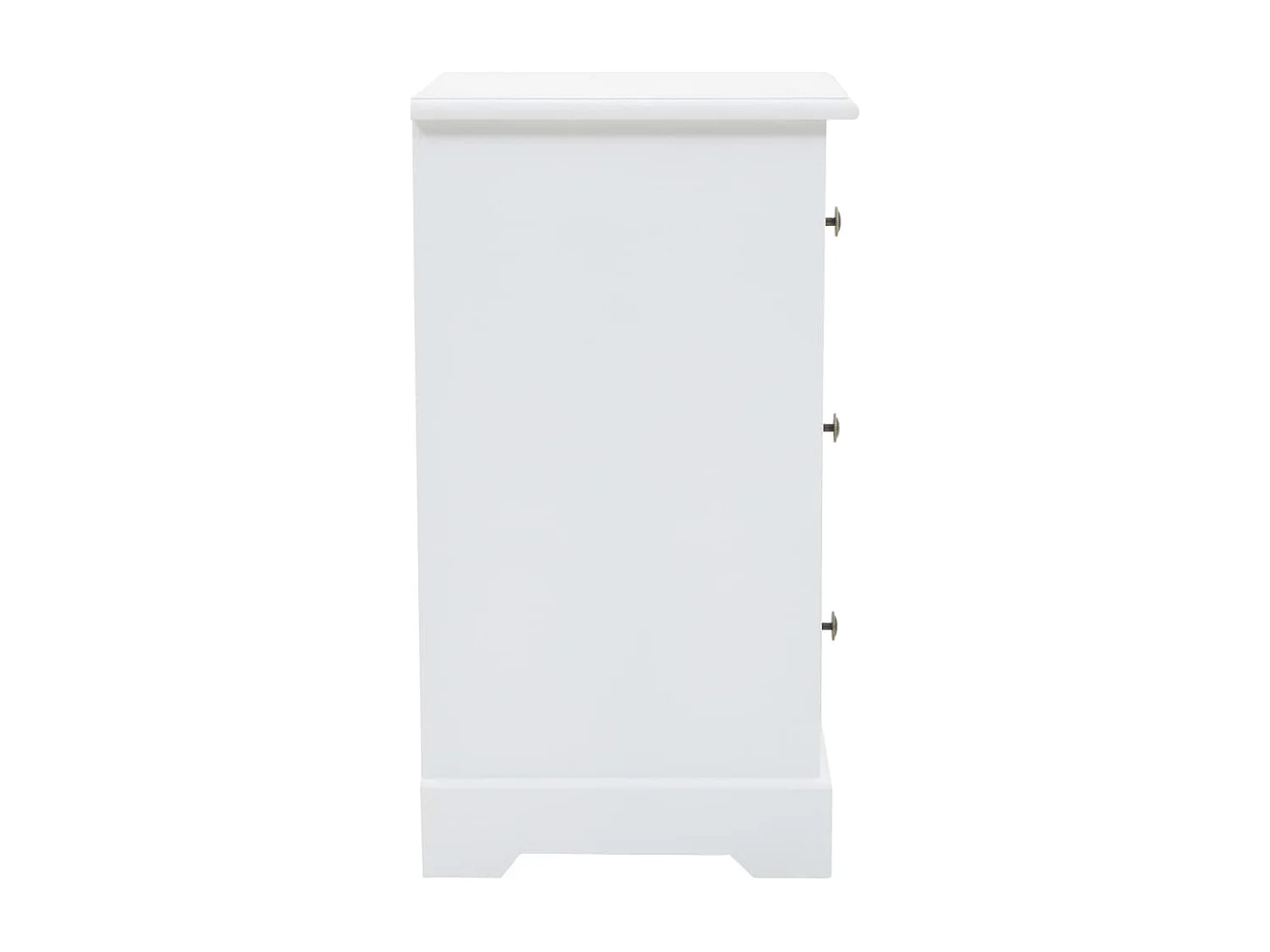 Nachttisch-Beistellschrank MDF und Kiefernholz 35x32x59 cm SHL39523