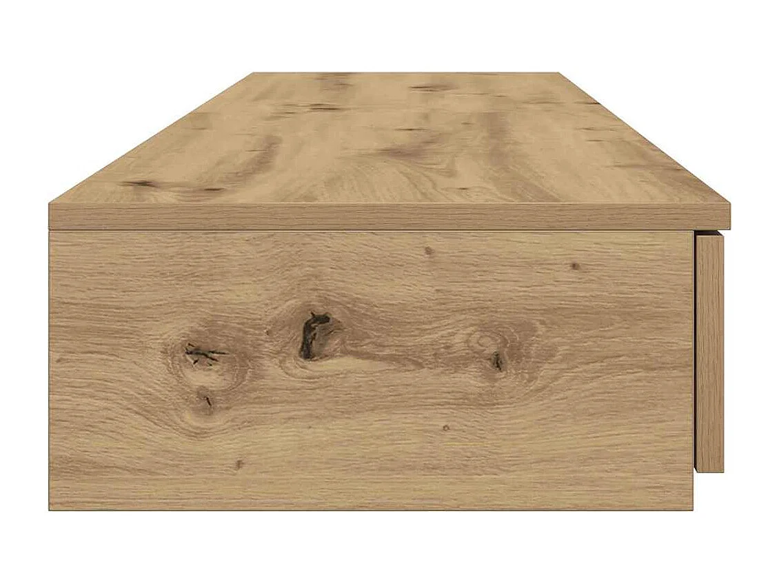 Cajones de cama con cajón Roble artisan 135x36.5x16.5 cm