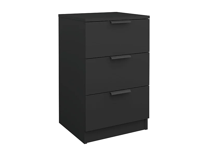 Table de chevet-Petite Table d'appoint-Table de nuit noir 40x36x65 cm