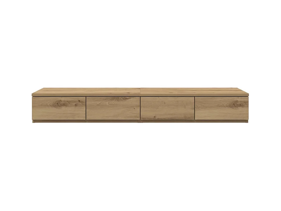 Cajones de cama con cajón Roble artisan 120x36.5x16.5 cm