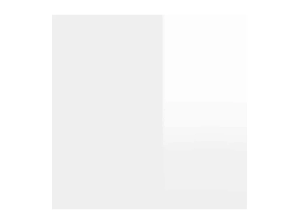 Mesita de noche | Mesilla de noche madera contrachapada blanco brillo 40x30x39 cm