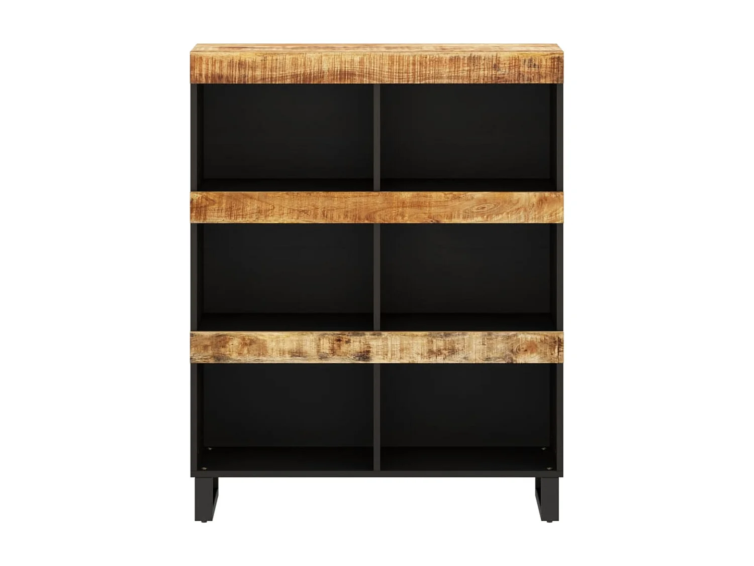 Mesa de Cabeceira | Móvel de apoio 85x33x107 cm madeira de mangueira maciça