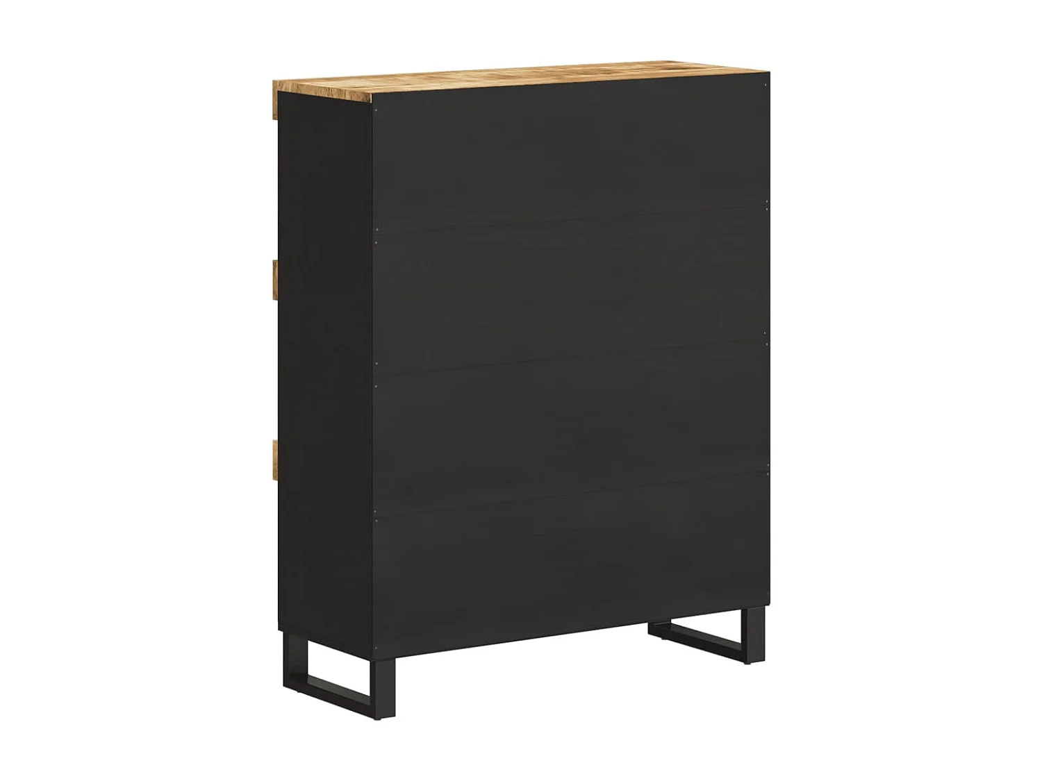 Mesa de Cabeceira | Móvel de apoio 85x33x107 cm madeira de mangueira maciça