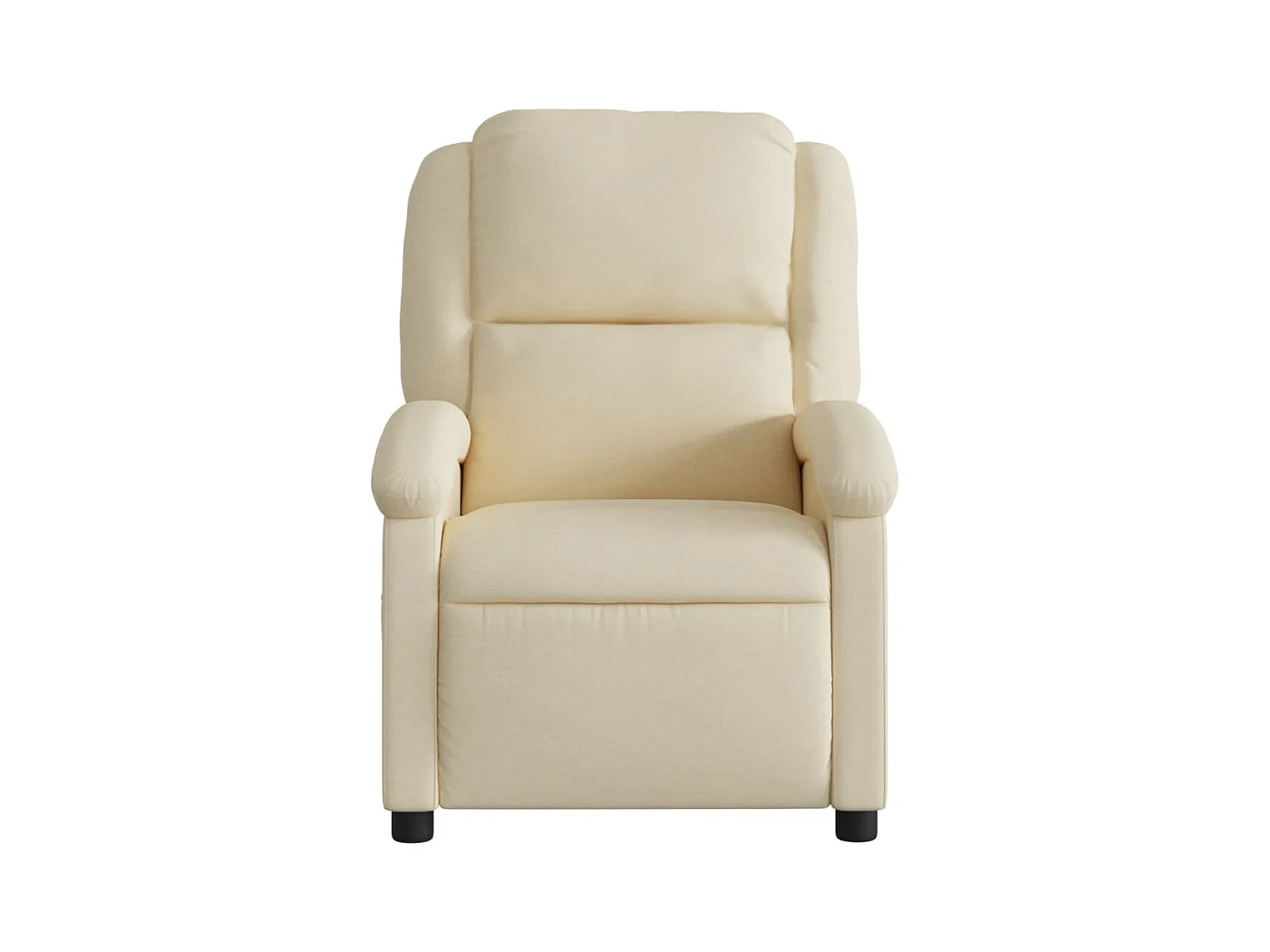 Sillón de relax | Sillón reclinable de tela crema SHL8500
