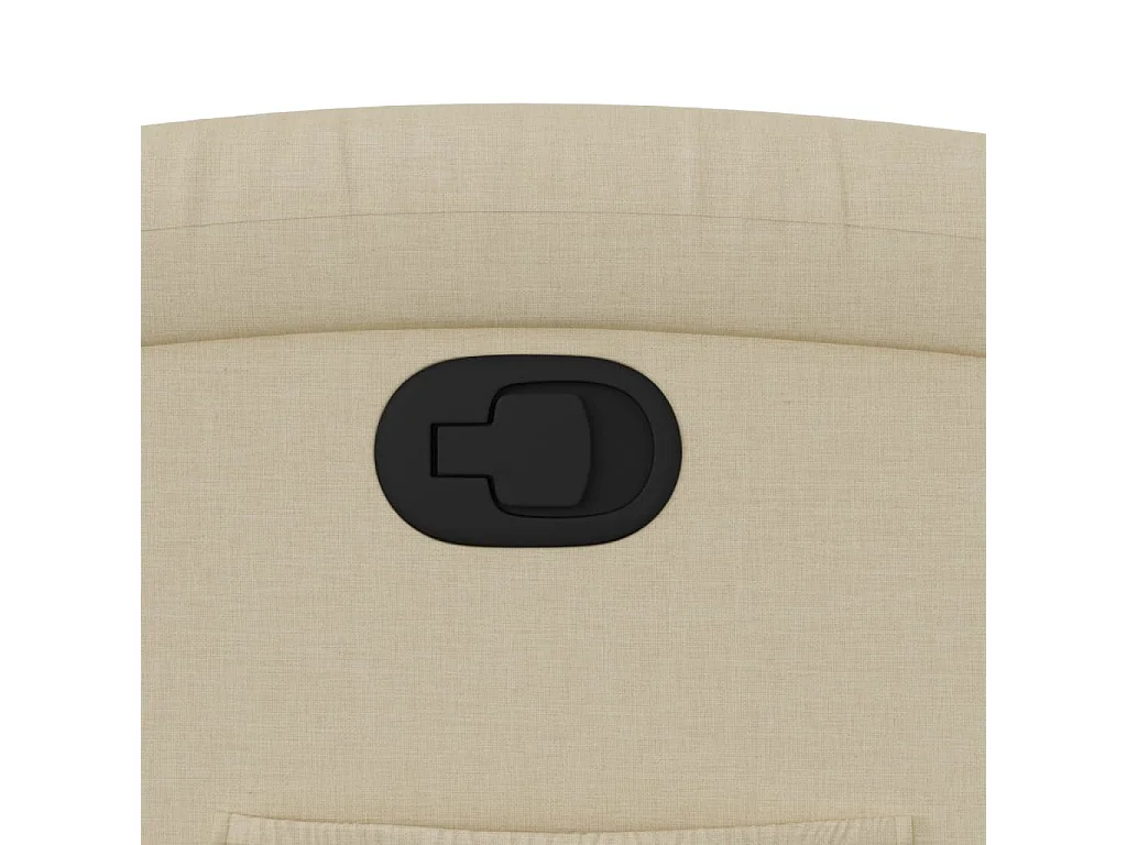 Relaxsessel | Lounge Sessel für Wohnzimmer Creme Stoff SHL61549