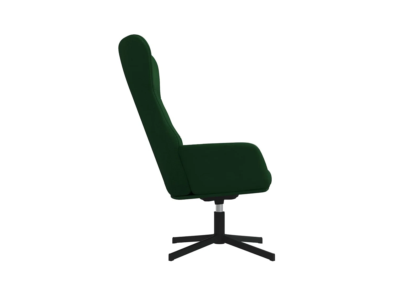 Sillón de relax | Silla de relax | Silla de relajación  de terciopelo verde oscuro SHL2426