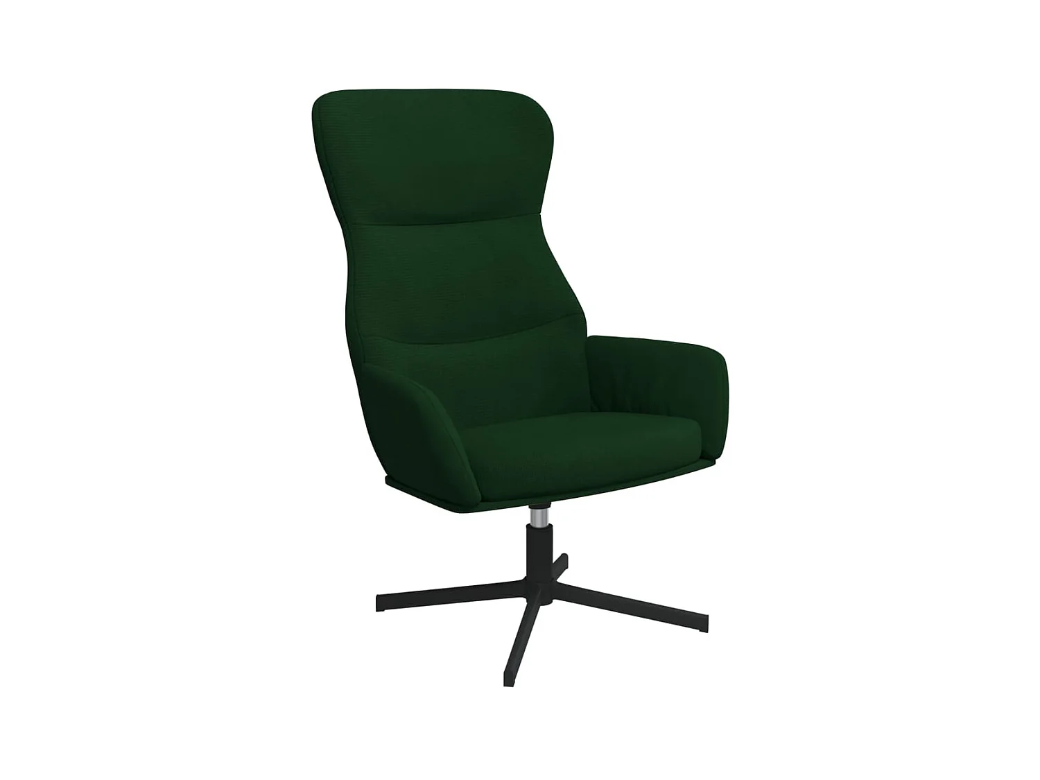 Chaise de relaxation-Fauteuil de Salon Vert foncé Velours SHL1440