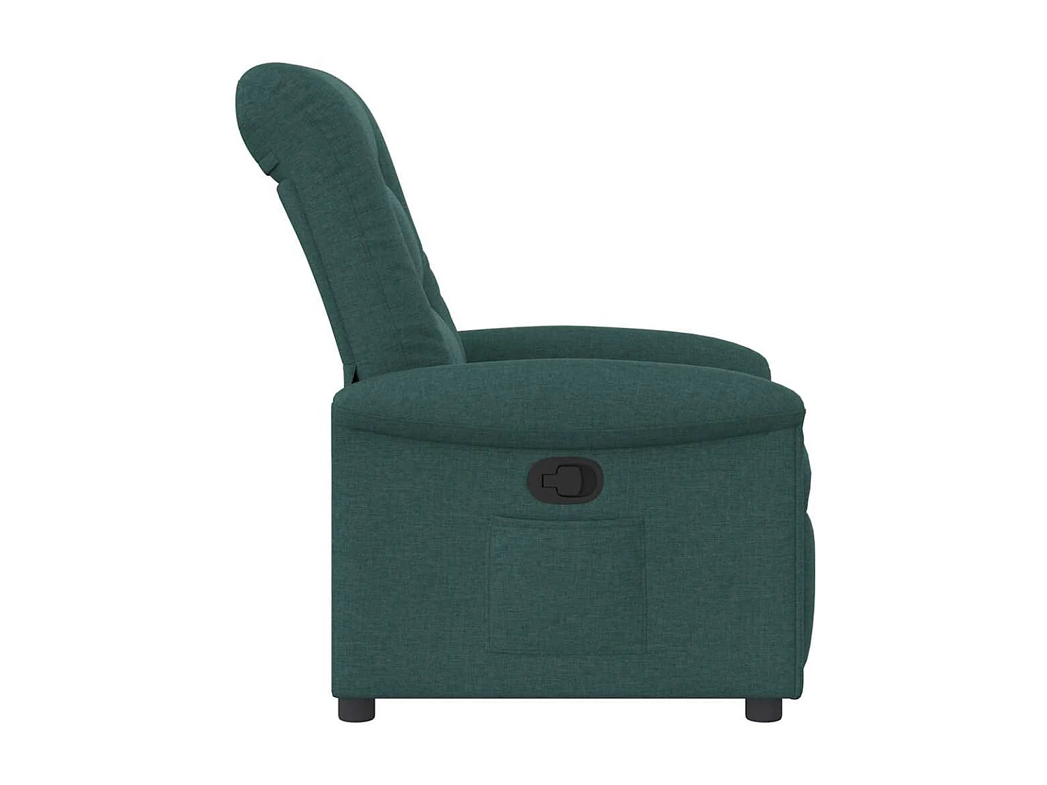 Sillón de relax | Silla | Sillón reclinable de tela verde oscuro SHL2772