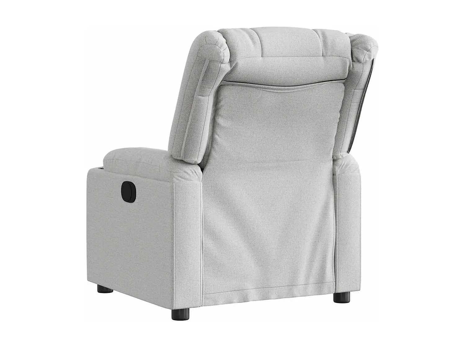 Fauteuil inclinable-Chaise de relax-Fauteuil TV gris nuage tissu SHL2945