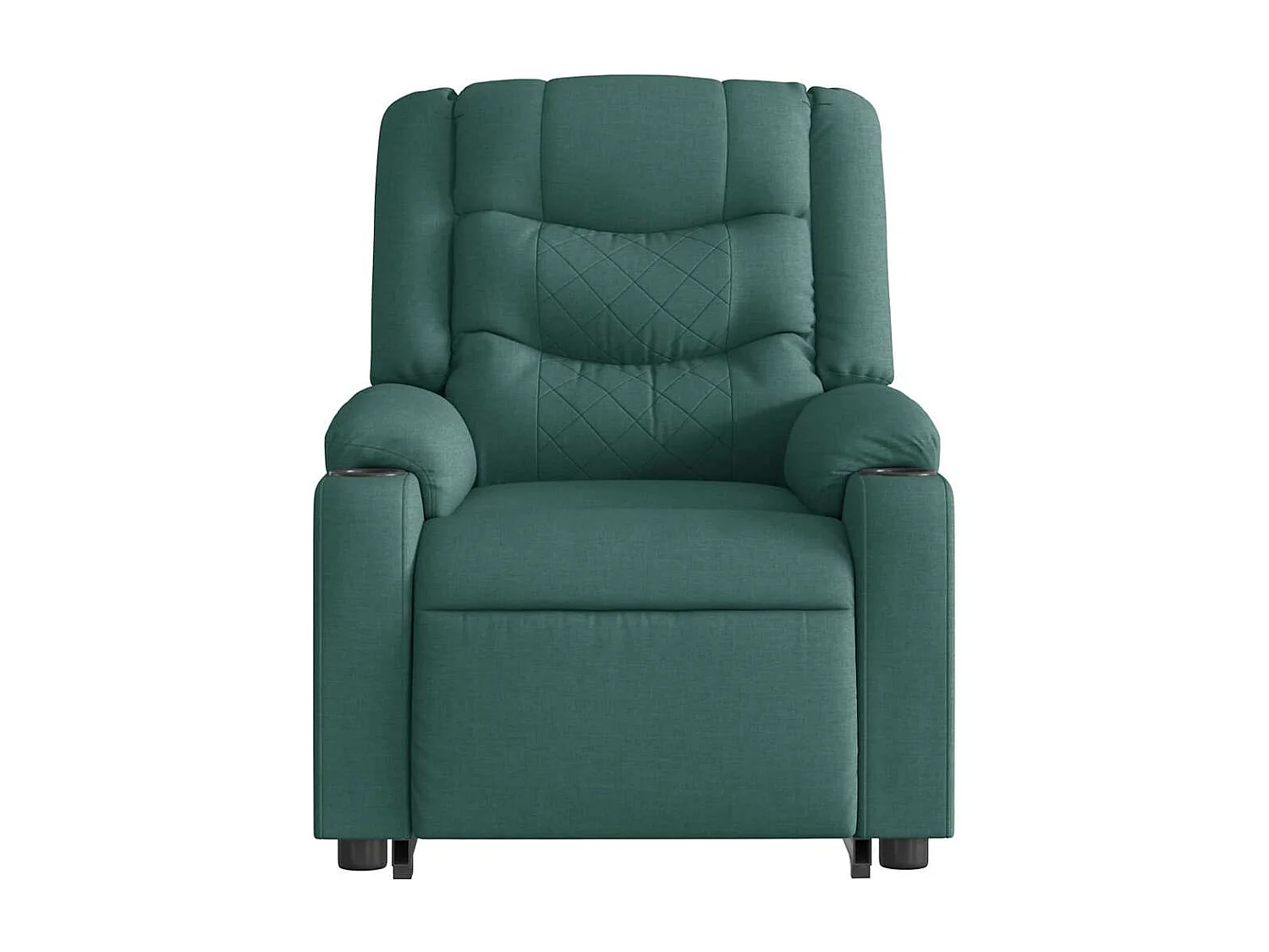 Sillón de relax | Silla | Sillón reclinable elevable tela verde oscuro SHL7143