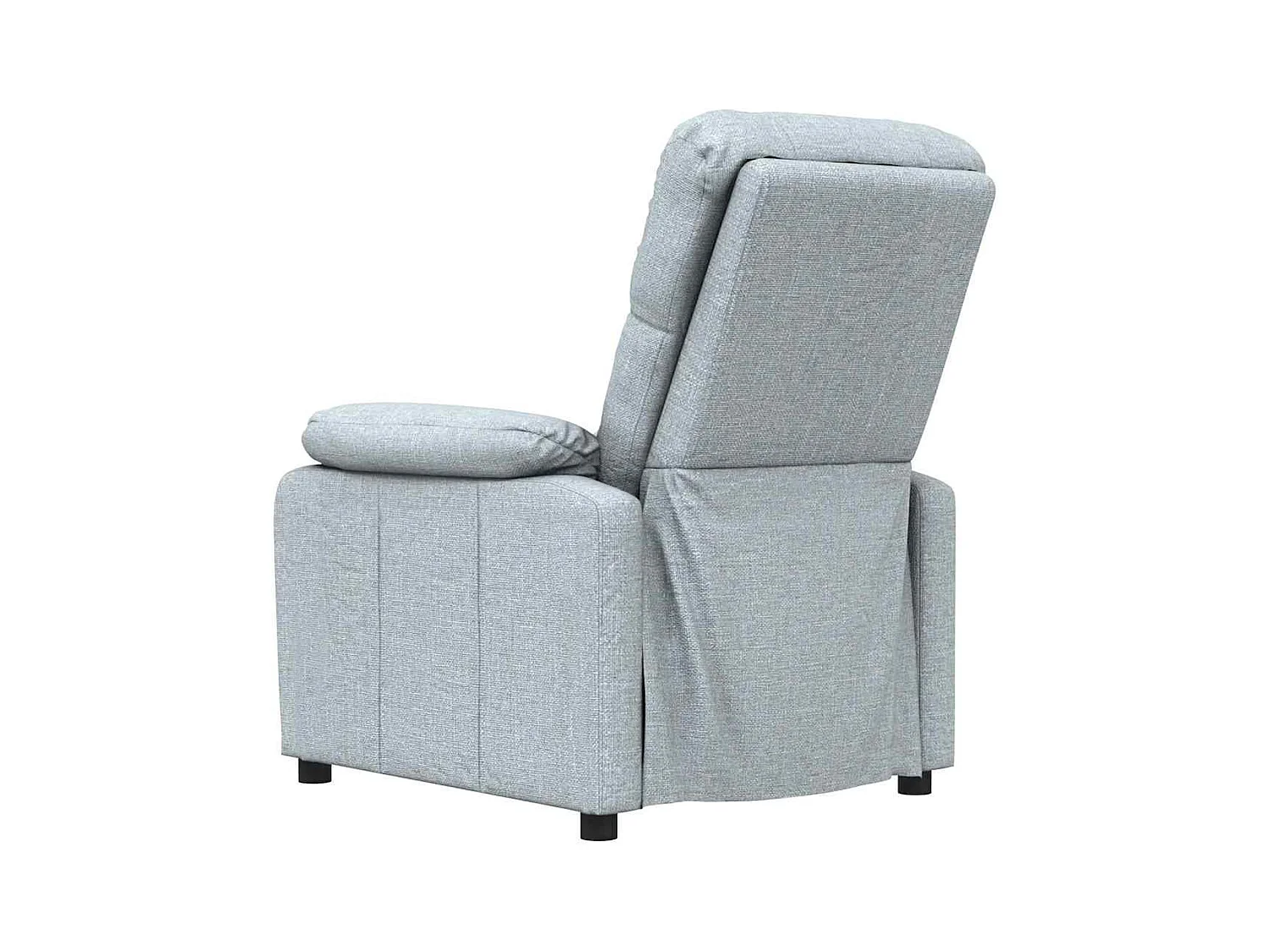 Sillón de relax | Sillón reclinable de tela gris claro SHL4089