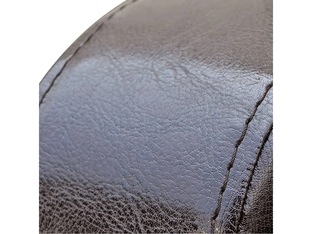 Relaxsessel | Lounge Sessel für Wohnzimmer Braun Kunstleder SHL33131