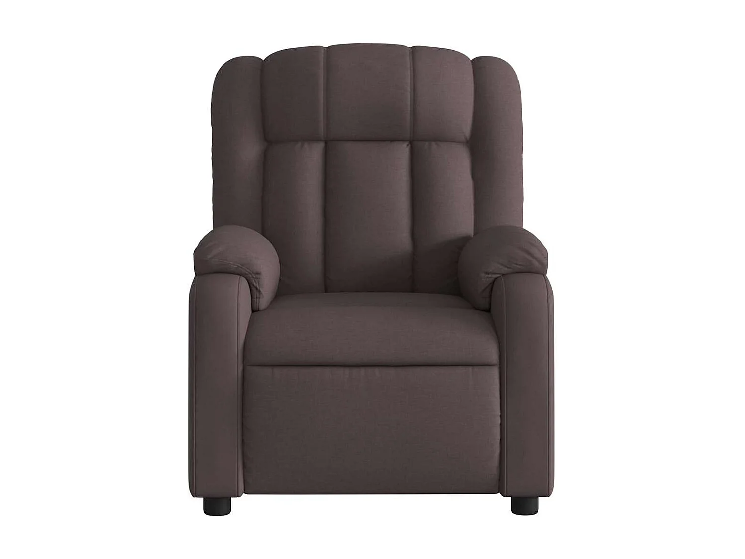 Sillón de relax | Silla | Sillón reclinable eléctrico tela marrón oscuro SHL7342