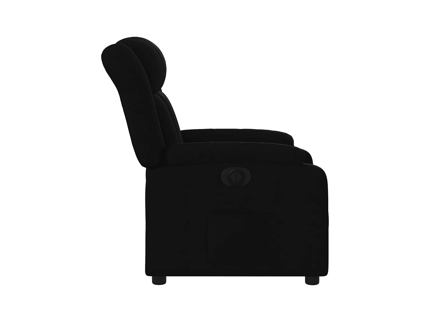 Sillón de relax | Silla | Sillón reclinable eléctrico de tela negro SHL8060