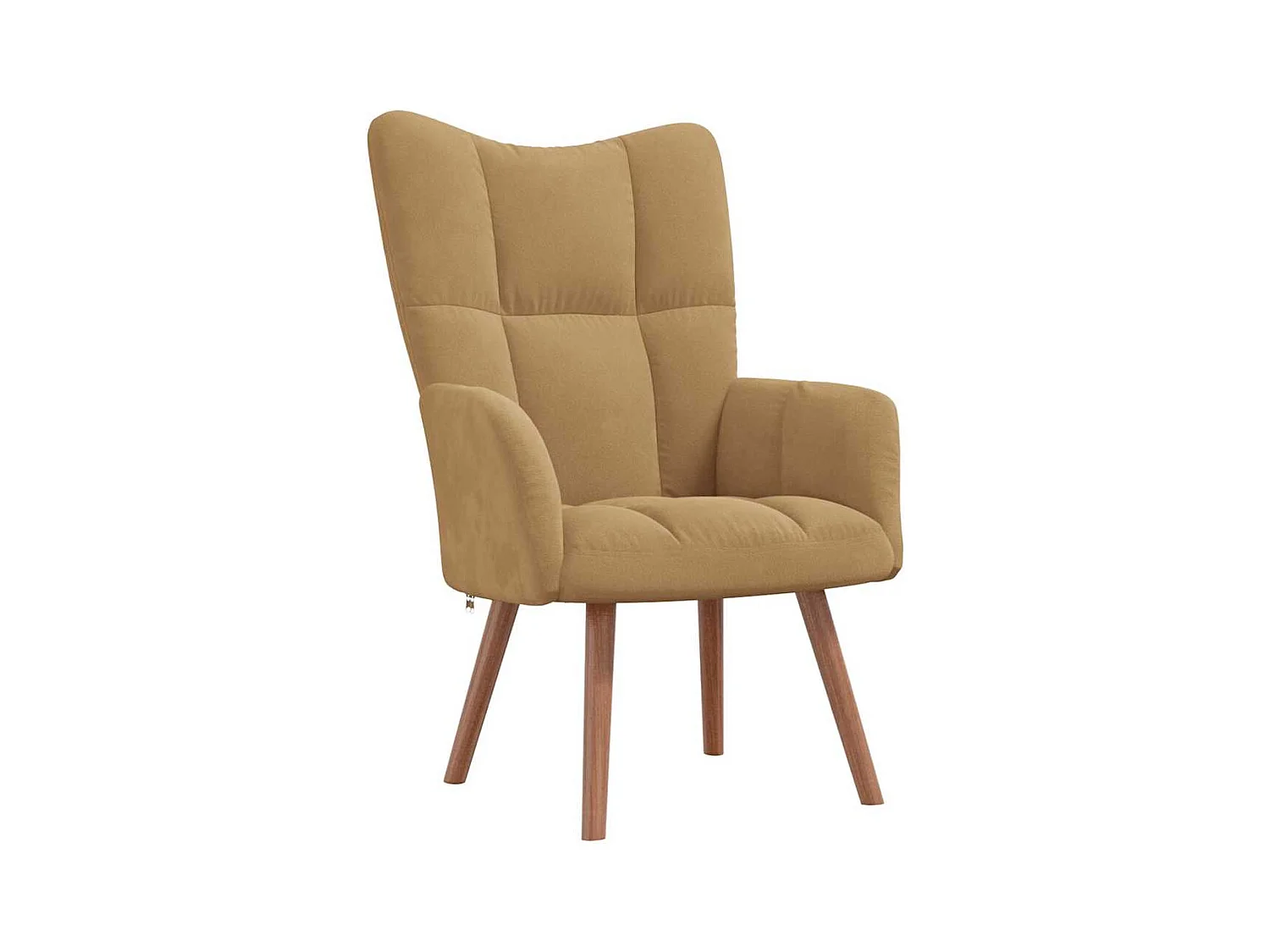 Sillón de relax | Silla de relax de terciopelo marrón SHL8246