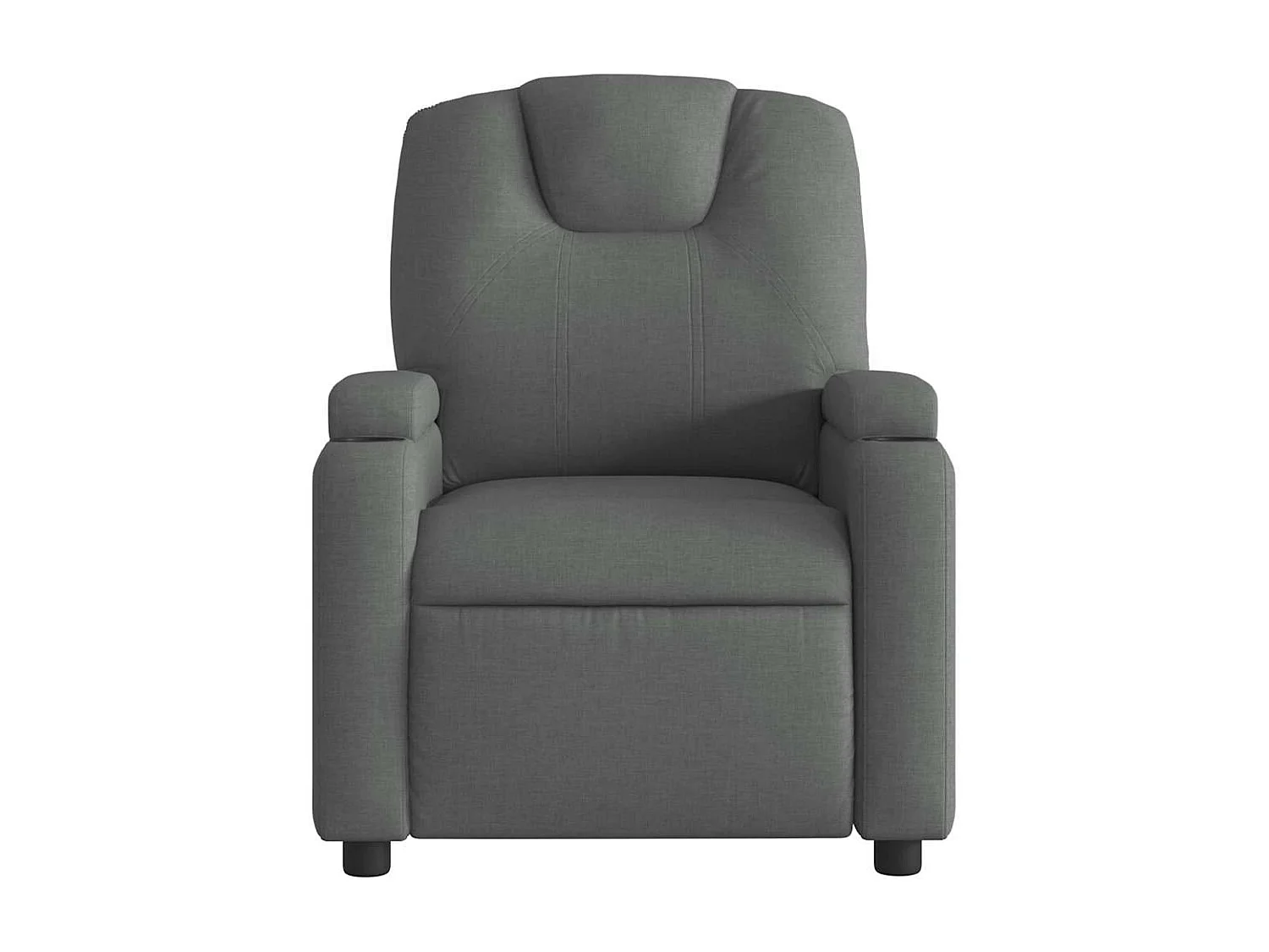 Fauteuil inclinable électrique-Chaise-Fauteuil de Massage gris foncé tissu SHL1321