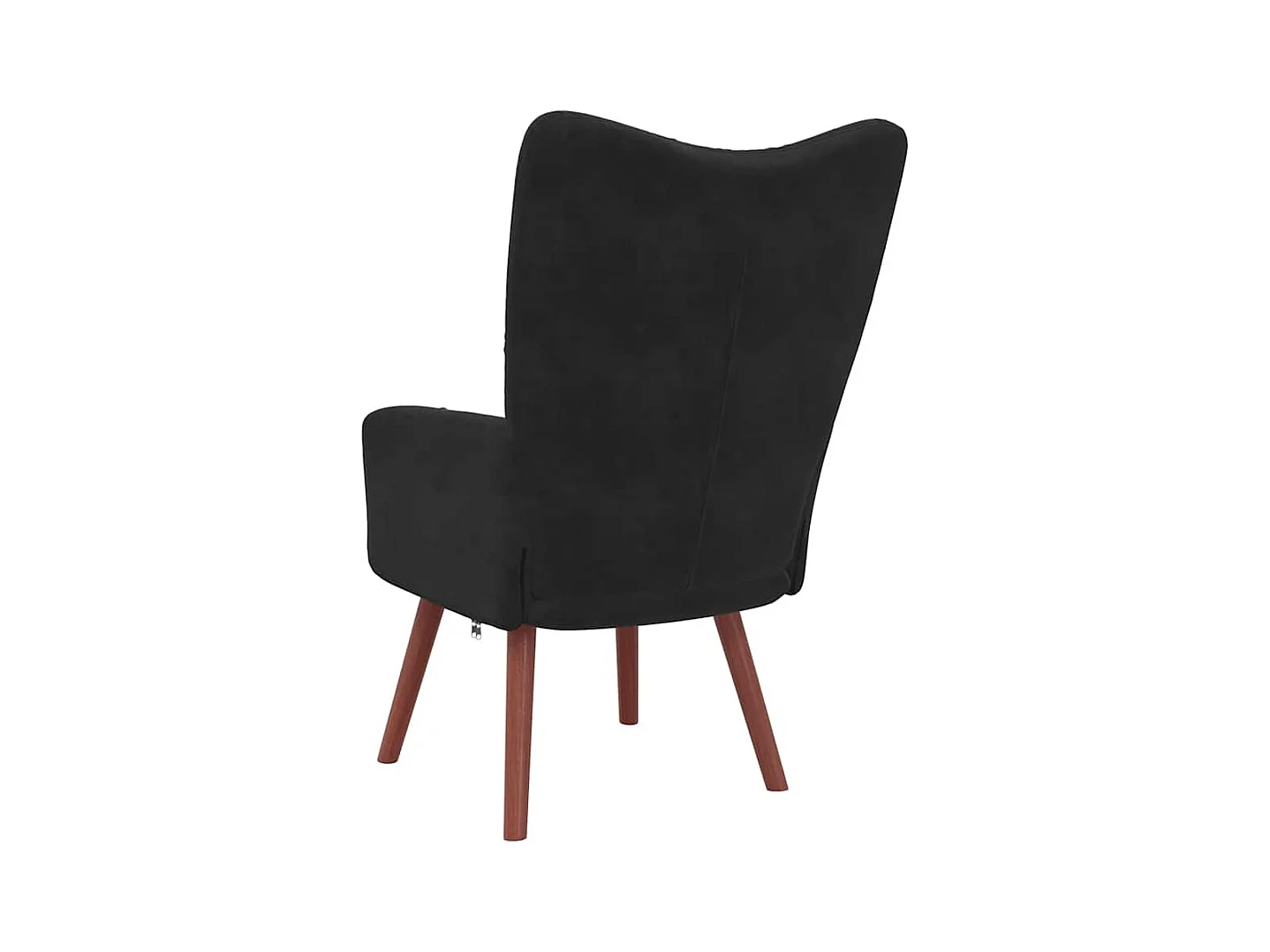 Sillón de relax | Silla de relax de terciopelo negro SHL7623