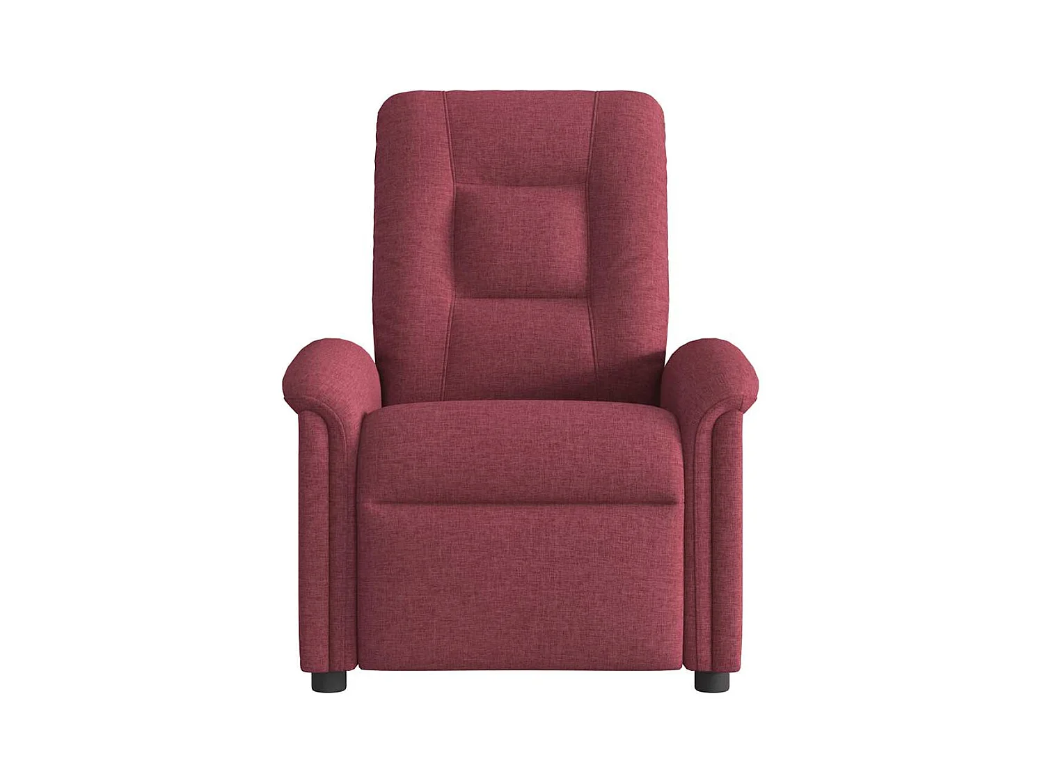 Sillón de salón | Silla | Sillón de masaje reclinable eléctrico tela rojo tinto SHL5225