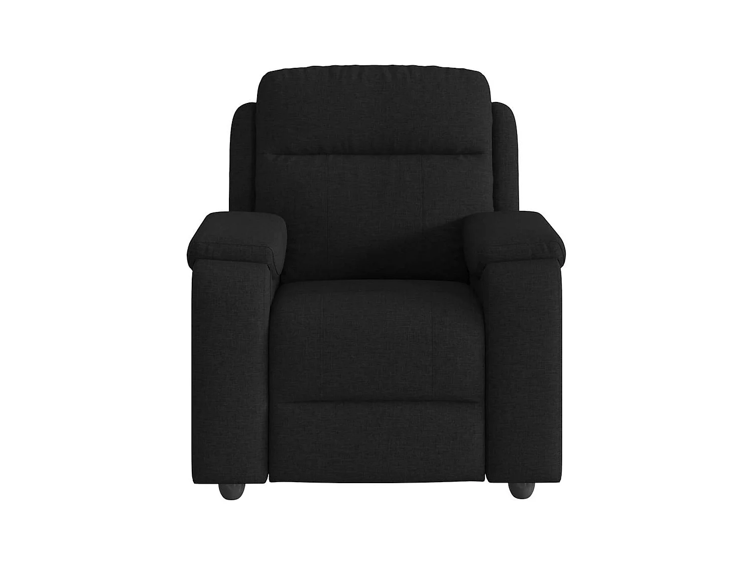 Sillón de relax | Sillón reclinable de masaje de tela negro SHL2904
