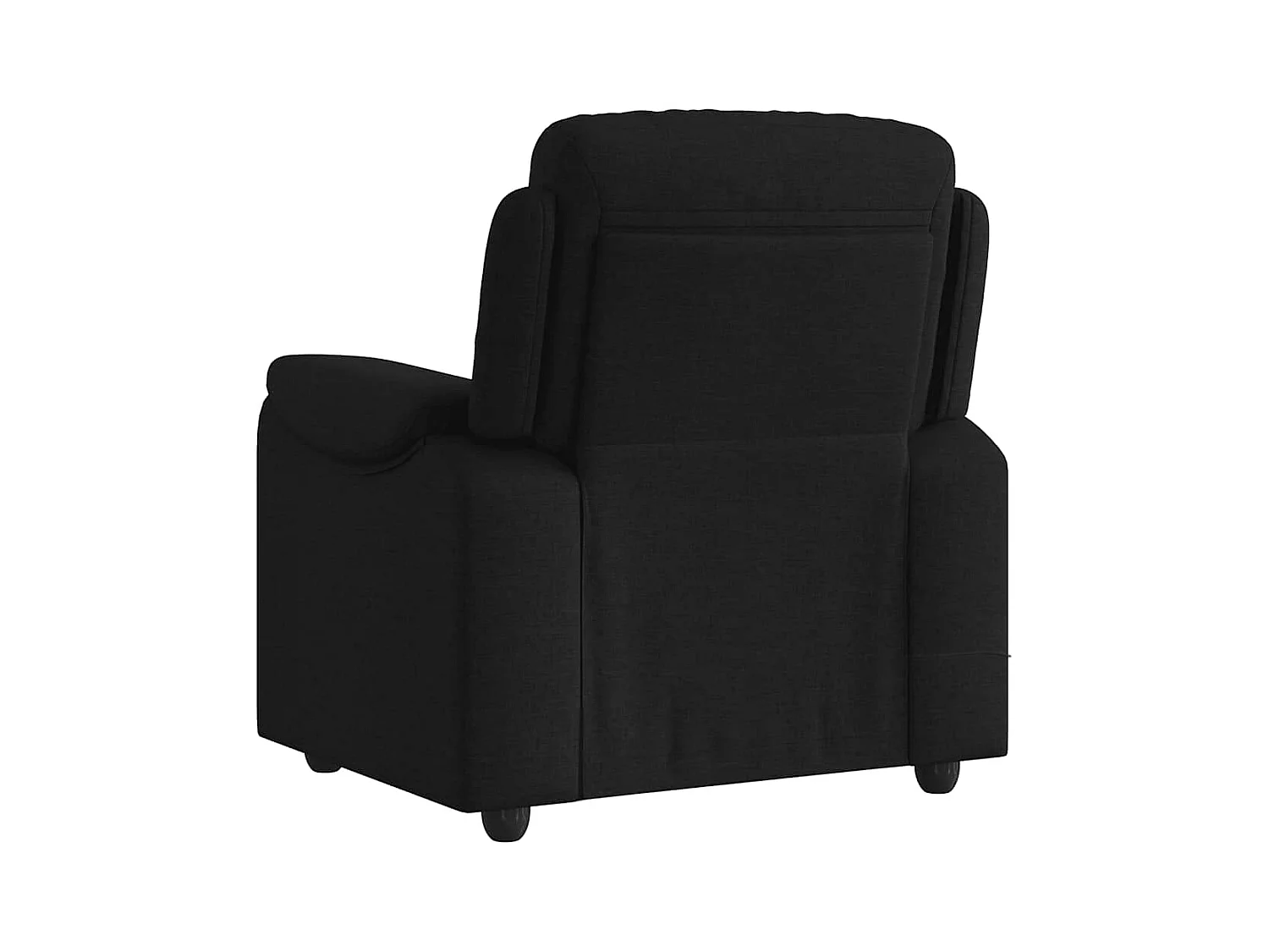 Sillón de relax | Sillón reclinable de masaje de tela negro SHL2904