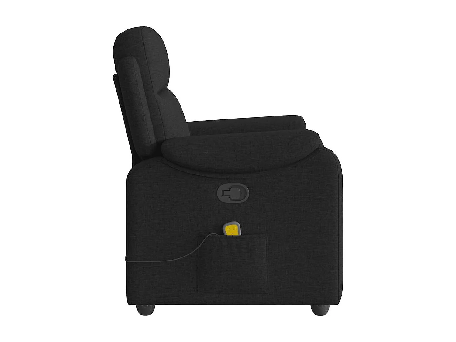 Relaxsessel | Massagesessel Schwarz Stoff SHL76516