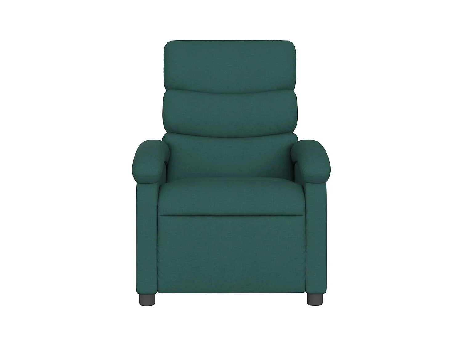 Fauteuil inclinable-Fauteuil salon Vert foncé Tissu SHL1379
