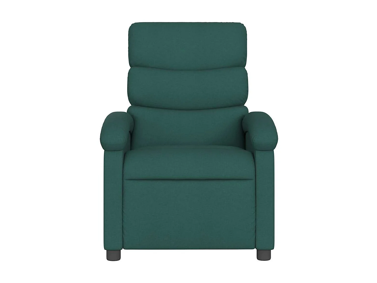 Sillón de relax | Silla | Sillón reclinable de tela verde oscuro SHL7659