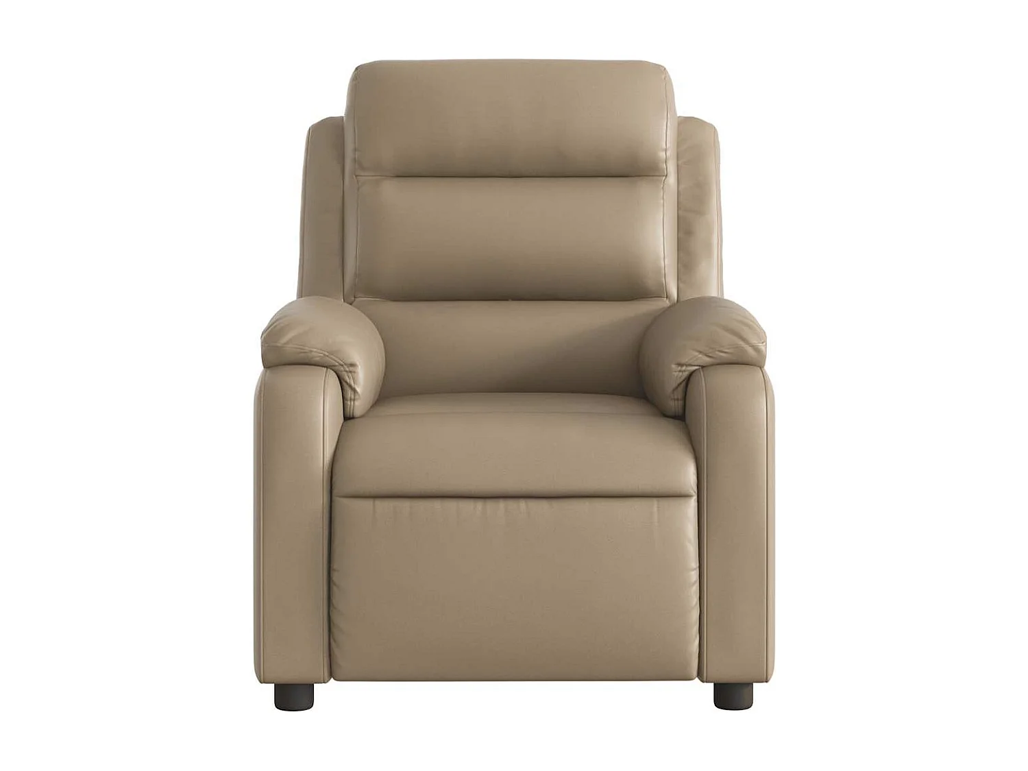 Fauteuil inclinable électrique-Fauteuil de massage pour Salon cappuccino similicuir SHL1257
