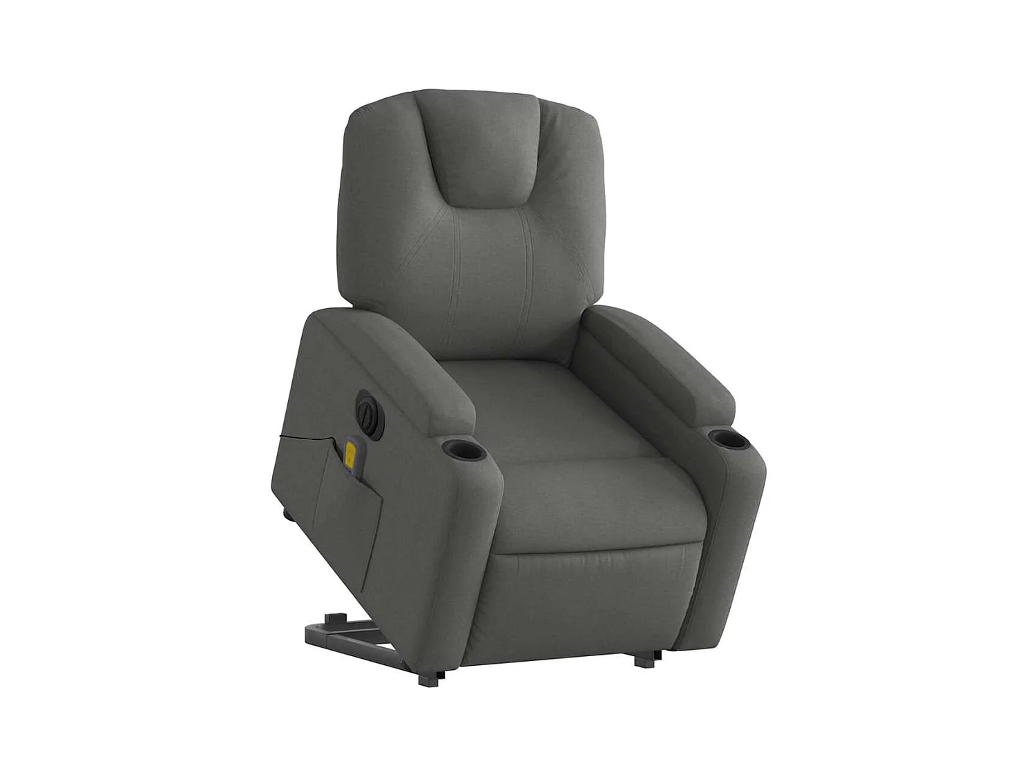 Sillón de salón | Silla | Sillón de masaje eléctrico reclinable elevable tela gris oscuro SHL9886