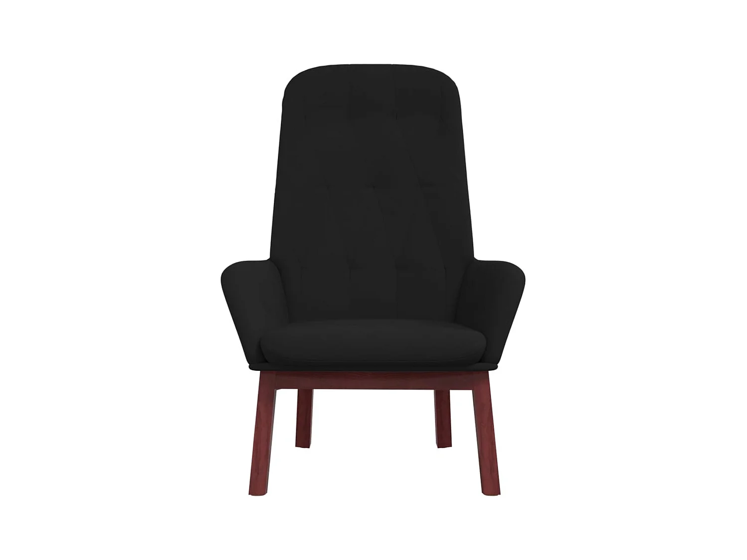 Sillón de relax | Silla de relax de terciopelo negro SHL6606