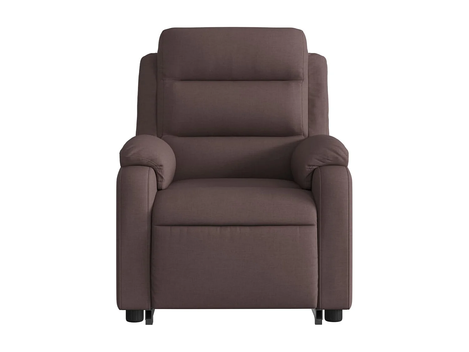 Sillón de relax | Silla | Sillón reclinable elevable tela marrón oscuro SHL2728