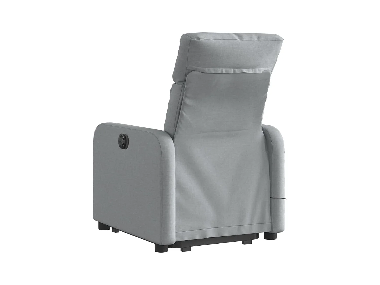 Fauteuil inclinable-Chaise de relax-Fauteuil de Massage Gris clair Tissu SHL5198