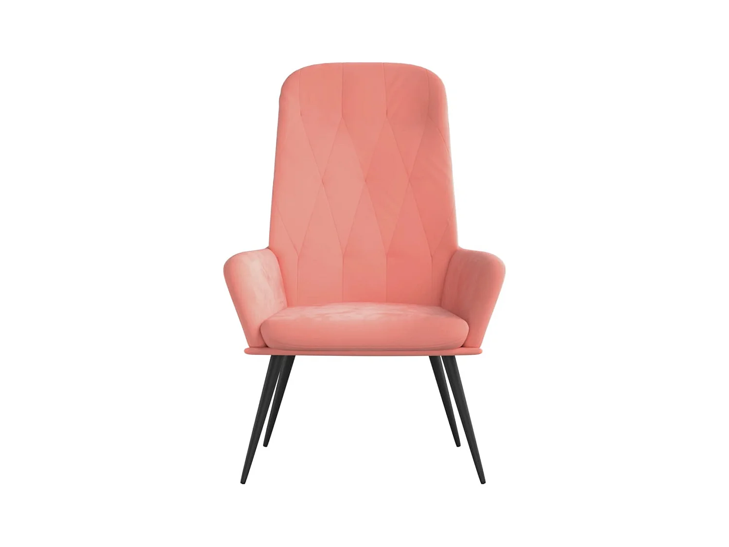 Sillón de relax | Silla de relax de terciopelo rosa SHL4759