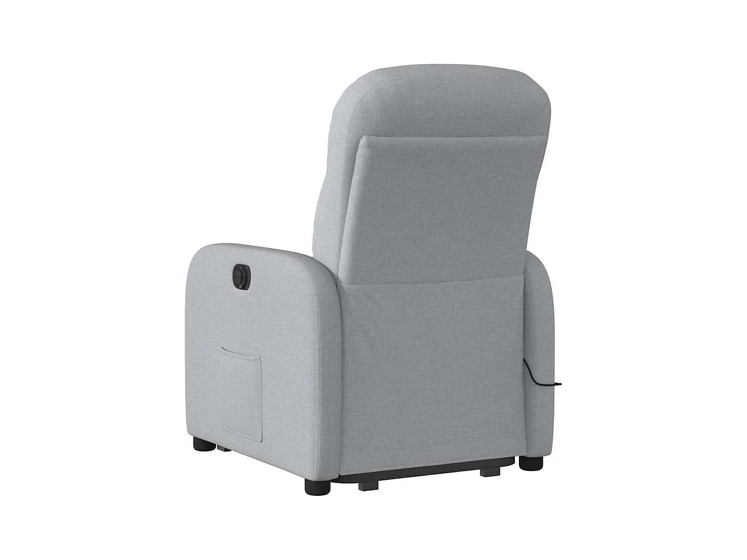 Sillón de salón | Silla | Sillón de masaje eléctrico reclinable elevable tela gris claro SHL9517