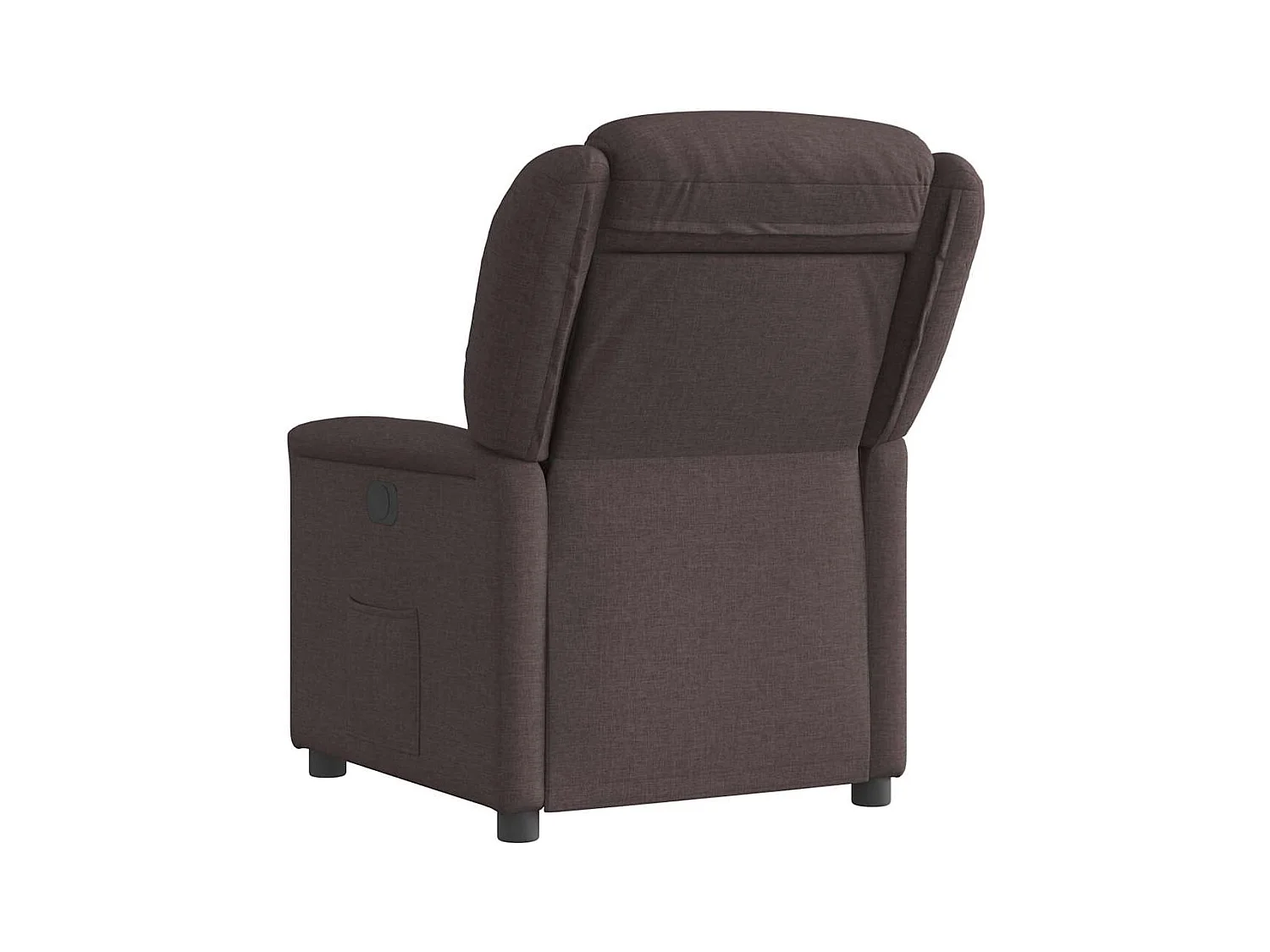 Sillón de relax | Silla | Sillón reclinable eléctrico tela marrón oscuro SHL4319