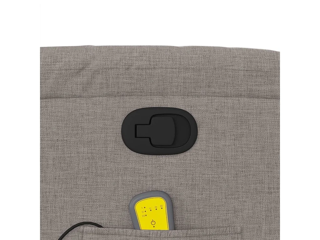 Relaxsessel | Massagesessel Taupe Stoff SHL87760