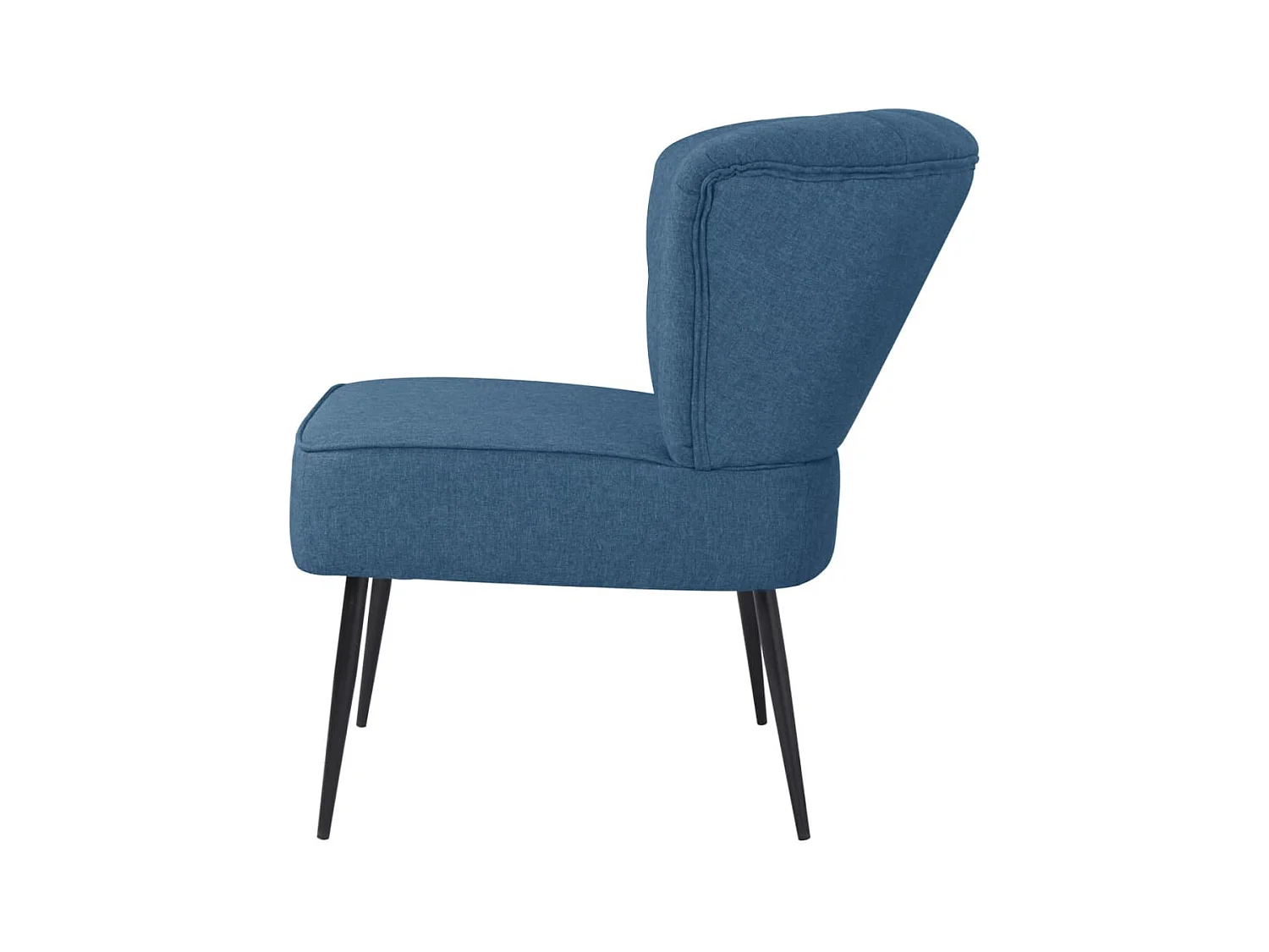 Cadeira de cocktail tecido azul SHL469243