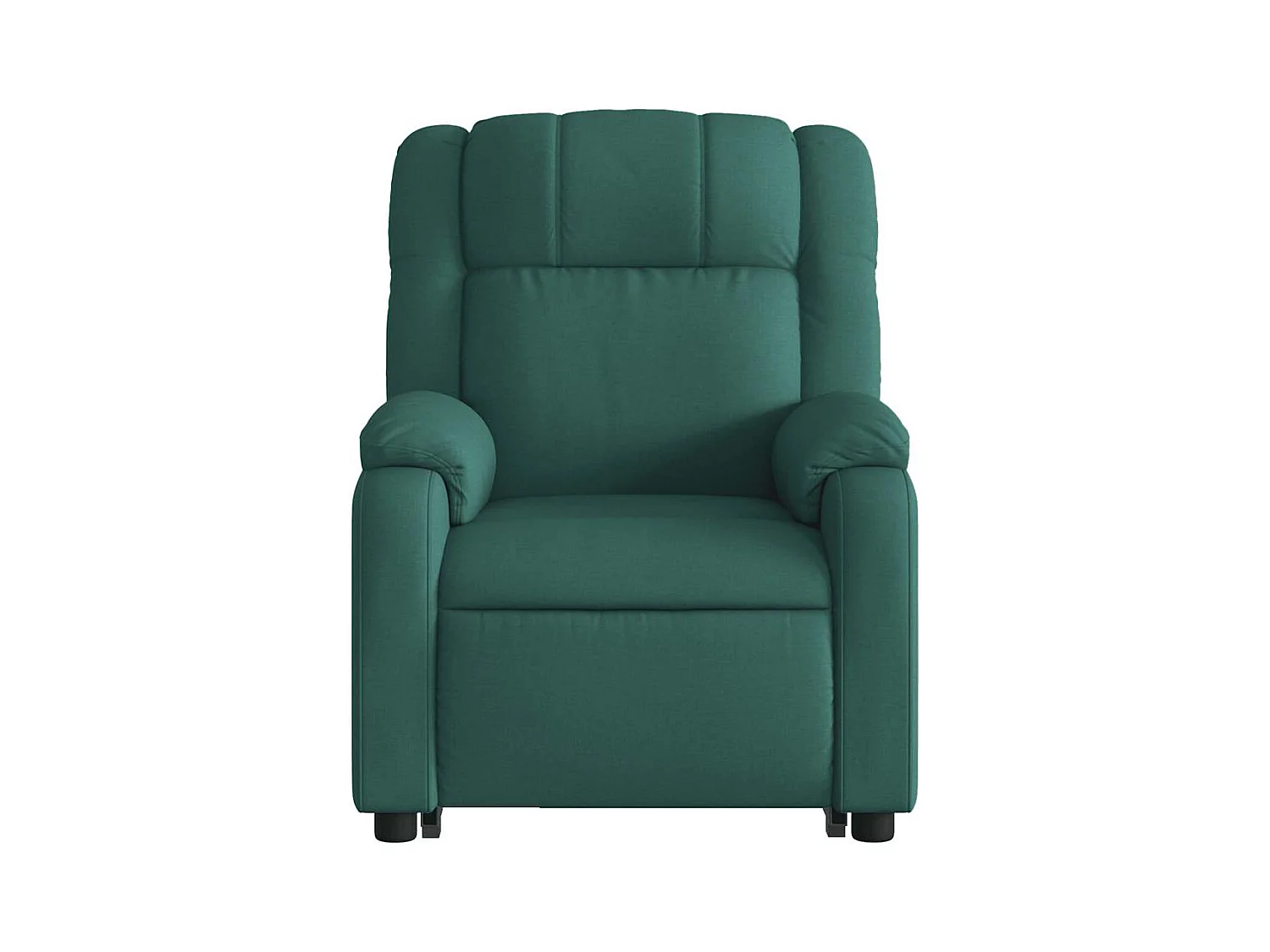 Sillón de salón | Silla | Sillón masaje eléctrico reclinable elevable tela verde oscuro SHL3207