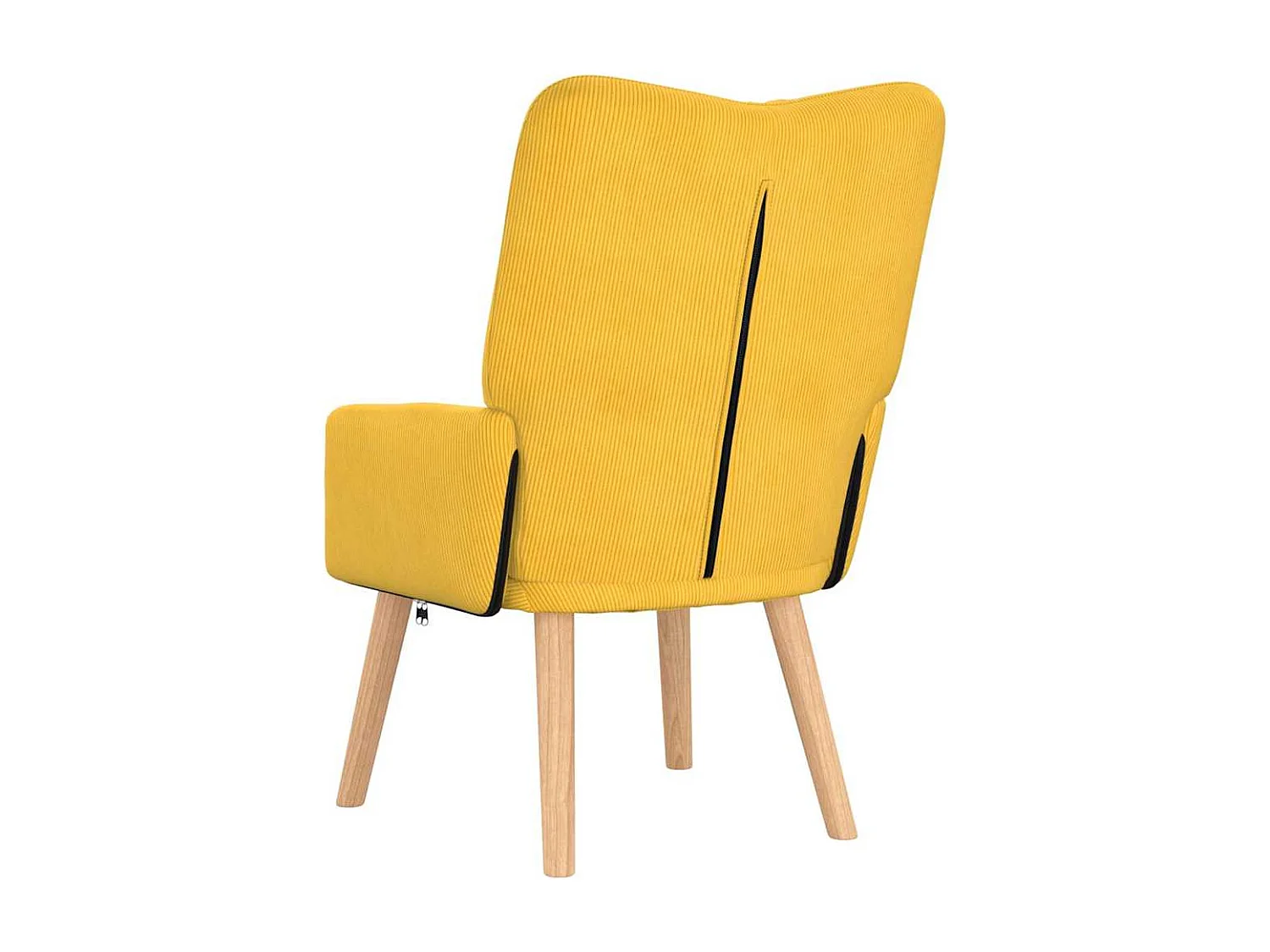 Fauteuil Salon-Chaise de relax Jaune clair 63x67x94 cm tissu SHL2359