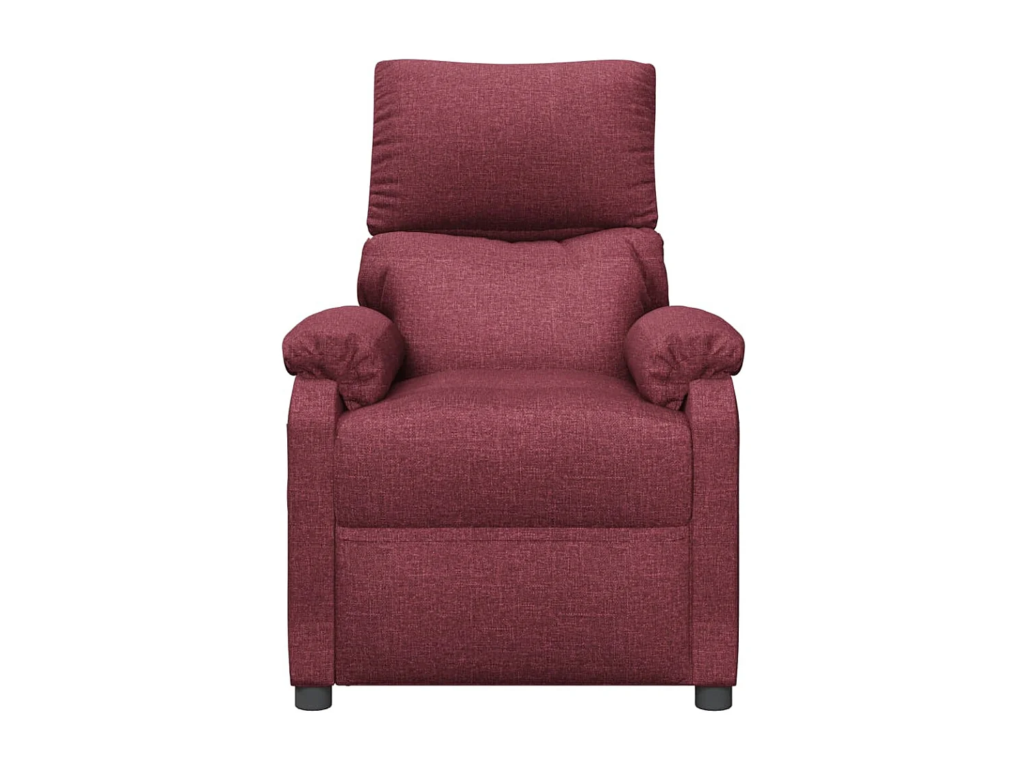 Sillón de relax | Silla | Sillón reclinable de tela rojo tinto SHL3570